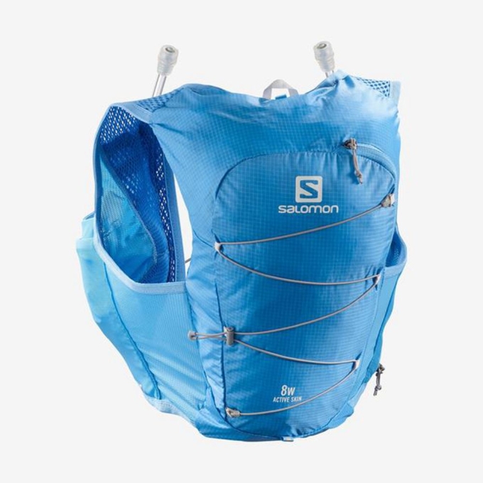 Mochilas Salomon ACTIVE SKIN 8 W SET Mujer Negros | MX-605FUAC