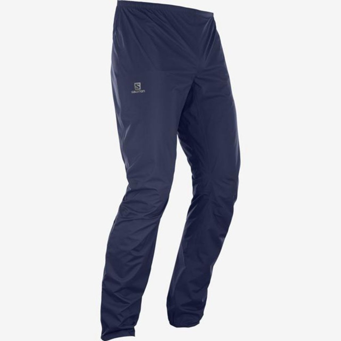 Pantalones Salomon BONATTI WP UNISEX Hombre Azul Marino | MX-596IJQZ