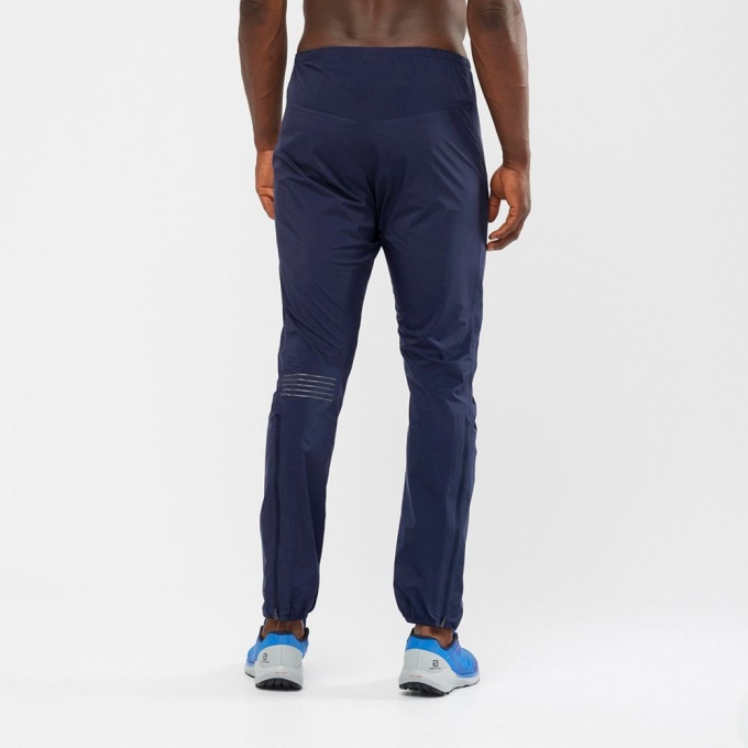 Pantalones Salomon BONATTI WP UNISEX Hombre Azul Marino | MX-596IJQZ