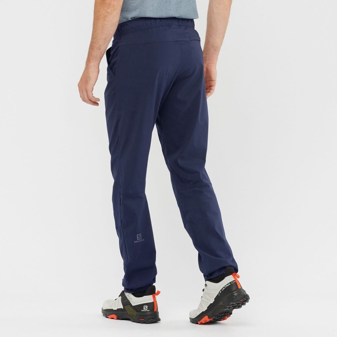 Pantalones Salomon OUTRACK TAPERED Hombre Azul Marino | MX-326TYRK