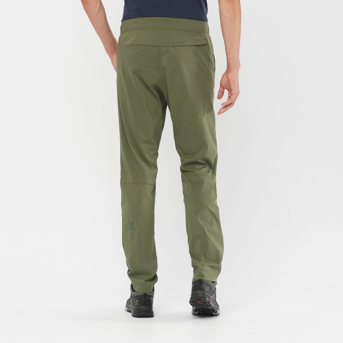 Pantalones Salomon OUTRACK TAPERED Hombre Verde Oliva | MX-781RKSN