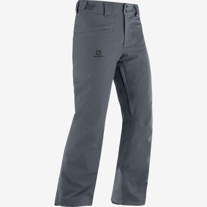 Pantalones Salomon UNTRACKED M Ski Hombre Grises | MX-153VIFL