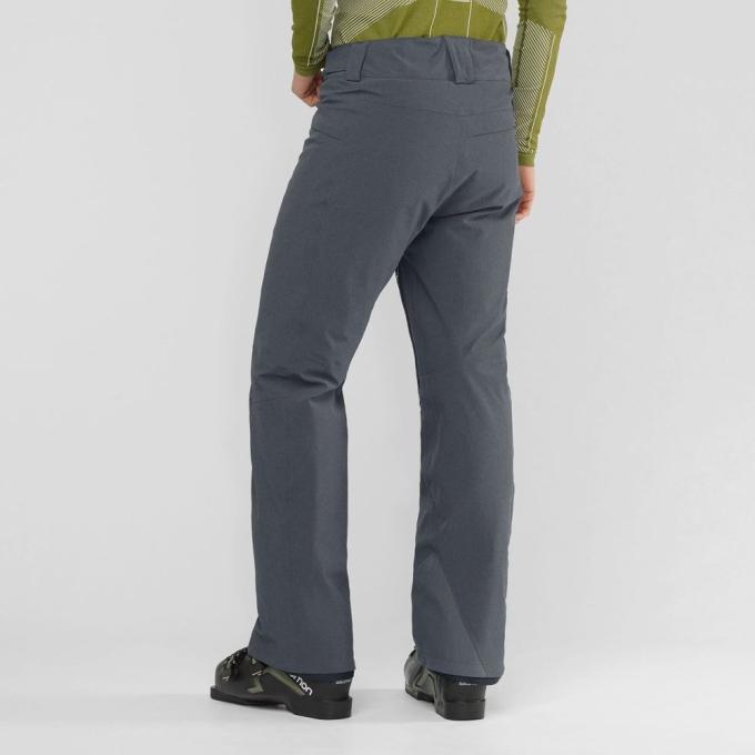 Pantalones Salomon UNTRACKED M Ski Hombre Grises | MX-153VIFL