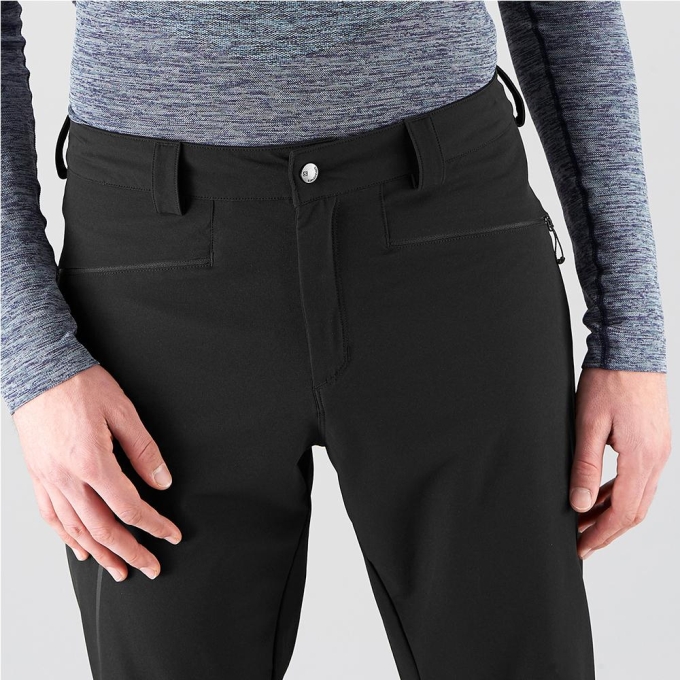 Pantalones Salomon WAYFARER AS STRAIGHT M Hombre Negros | MX-612UQXK