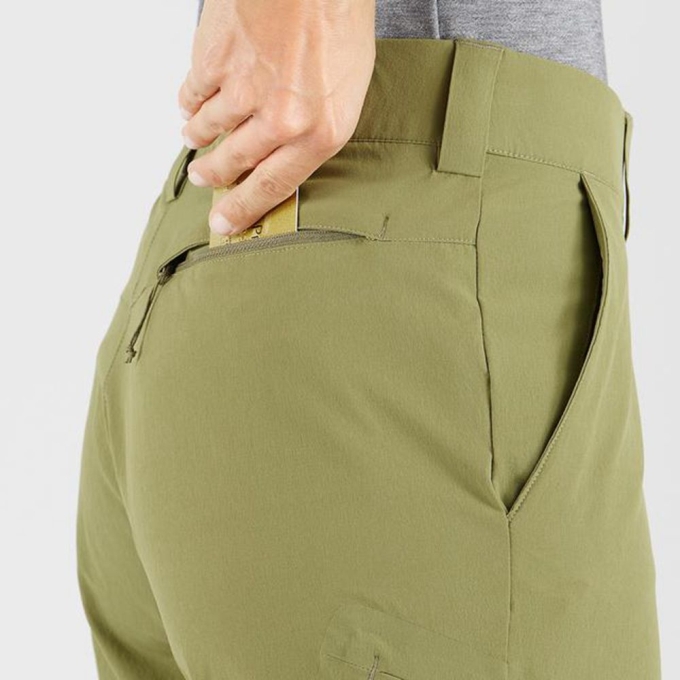 Pantalones Salomon WAYFARER Mujer Verde Oliva | MX-890LROC