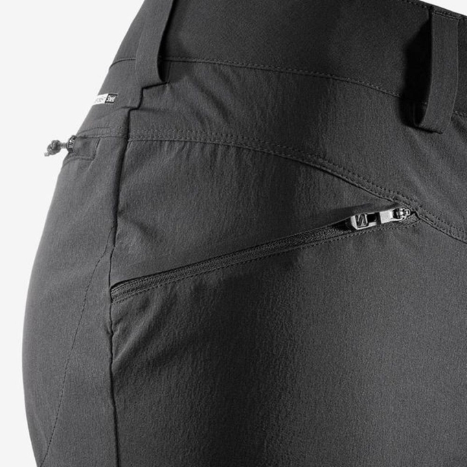 Pantalones Salomon WAYFARER STRAIGHT Mujer Negros | MX-014ZYAV