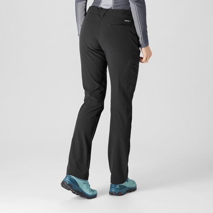 Pantalones Salomon WAYFARER STRAIGHT Mujer Negros | MX-014ZYAV