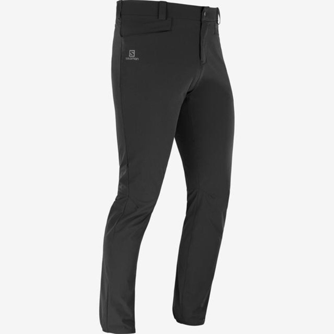 Pantalones Salomon WAYFARER TAPERED Hombre Negros | MX-402CKNR