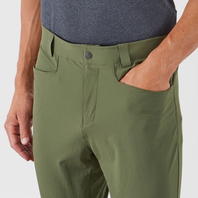 Pantalones Salomon WAYFARER TAPERED Hombre Verde Oliva | MX-716BOCH