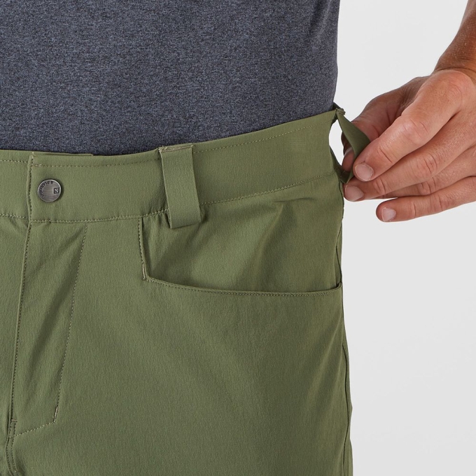 Pantalones Salomon WAYFARER TAPERED Hombre Verde Oliva | MX-716BOCH