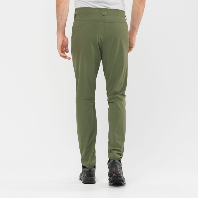 Pantalones Salomon WAYFARER TAPERED Hombre Verde Oliva | MX-716BOCH