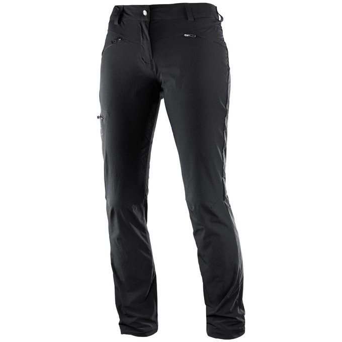 Pantalones Salomon WAYFARER W Mujer Negros | MX-849AOEH