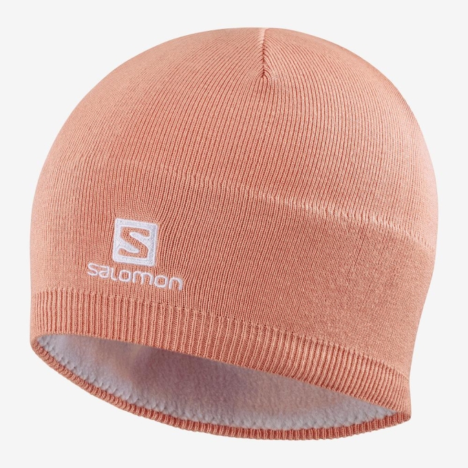 Sombreros Salomon RS WARM Hombre Rosas | MX-053IREO