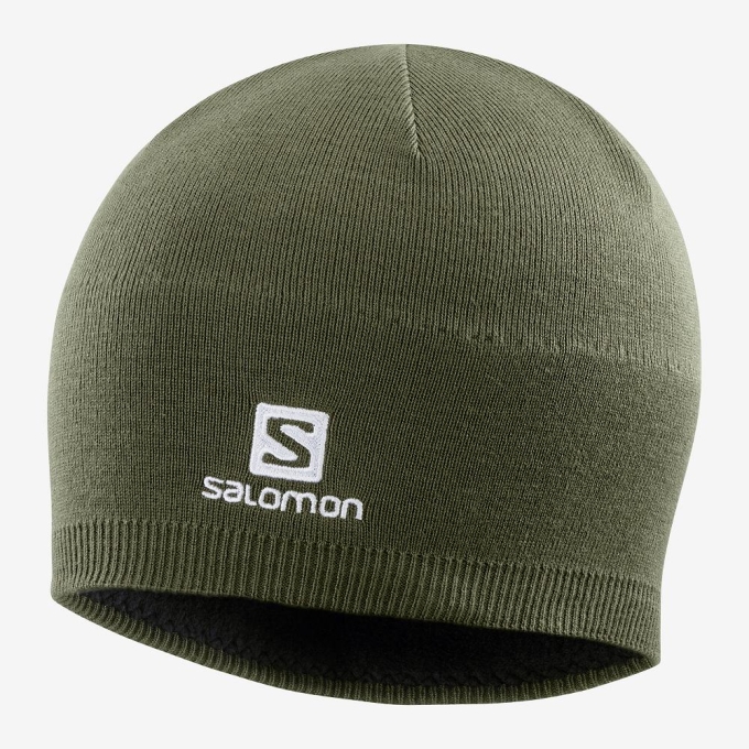 Sombreros Salomon RS WARM Hombre Verdes | MX-659GREZ