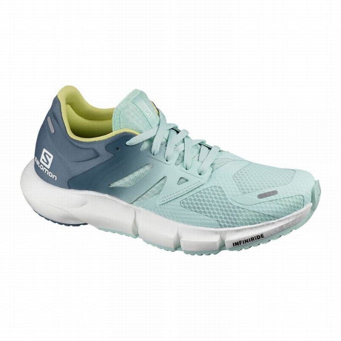 Tenis Para Correr Salomon PREDICT 2 Mujer Turquesa Azules | MX-489PNYC