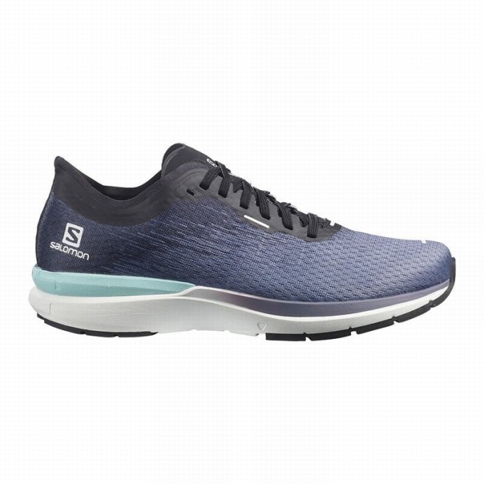 Tenis Para Correr Salomon SONIC 4 ACCELERATE Mujer Blancos Negros | MX-318CKXT