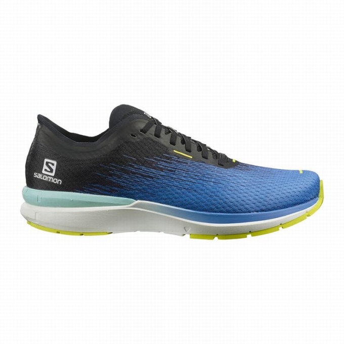 Tenis Para Correr Salomon SONIC 4 ACCELERATE Hombre Azules Blancos | MX-729NJBF