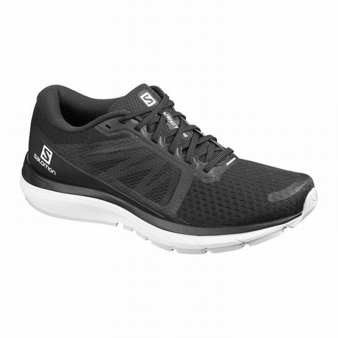 Tenis Para Correr Salomon VECTUR Hombre Negros Blancos | MX-302UDTW