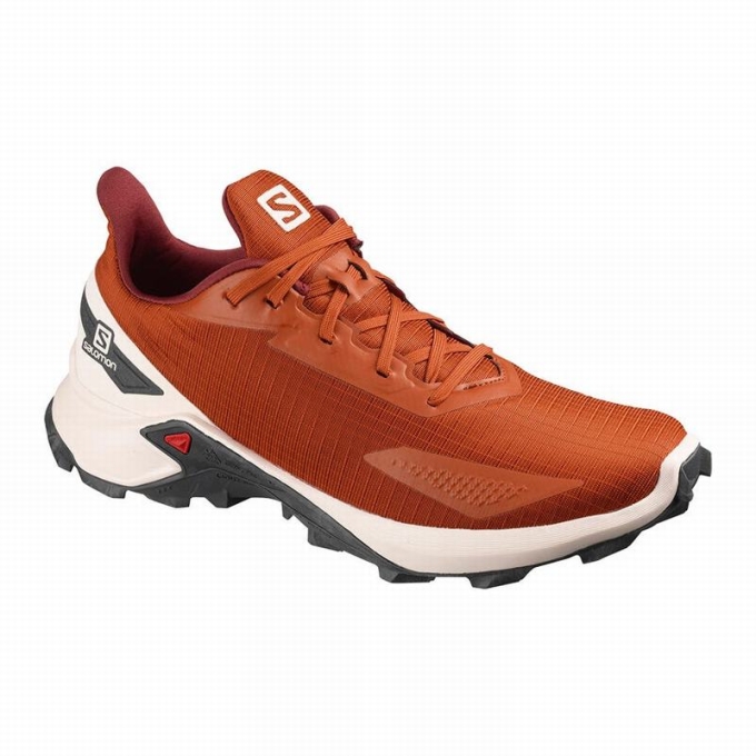 Tenis Para Trail Running Salomon ALPHACROSS BLAST Hombre Naranjas | MX-064NVIE