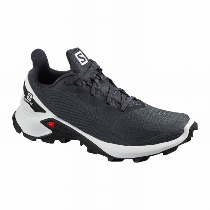 Tenis Para Trail Running Salomon ALPHACROSS BLAST Mujer Grises Blancos | MX-310OFWC