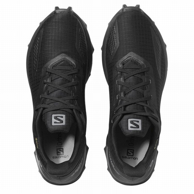 Tenis Para Trail Running Salomon ALPHACROSS BLAST GTX W Mujer Negros | MX-506NZRK