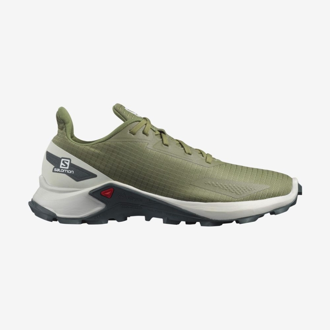 Tenis Para Trail Running Salomon ALPHACROSS BLAST Hombre Verdes | MX-582CAIE