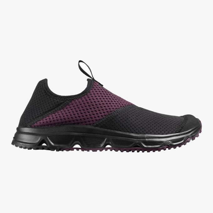 Tenis Para Trail Running Salomon RX MOC 4.0 Mujer Negros | MX-652YKRP