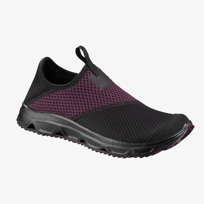 Tenis Para Trail Running Salomon RX MOC 4.0 Mujer Negros | MX-652YKRP