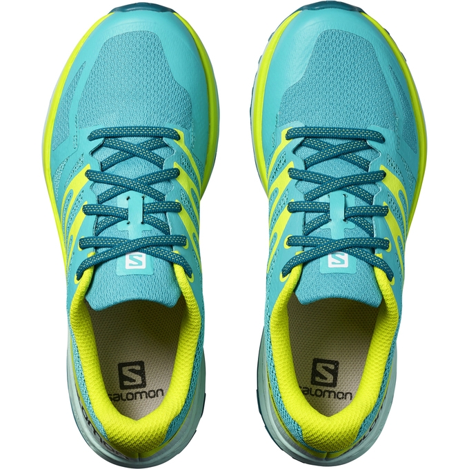 Tenis Para Trail Running Salomon SENSE ESE W Mujer Azules Claro | MX-267GBJA