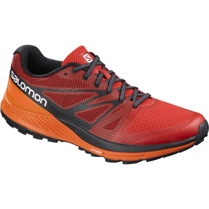 Tenis Para Trail Running Salomon SENSE ESE Hombre Rojos Naranjas | MX-604ZIFK