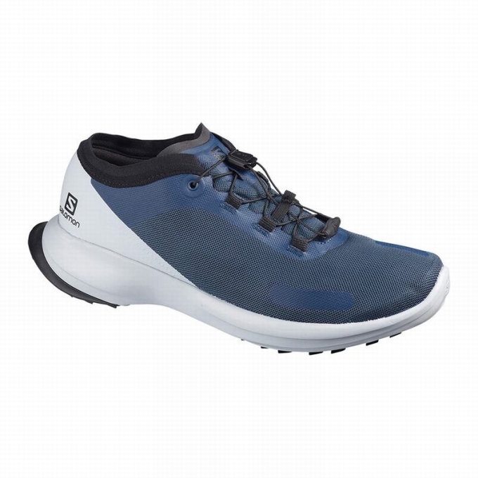 Tenis Para Trail Running Salomon SENSE FEEL Hombre Azules | MX-307SDEA