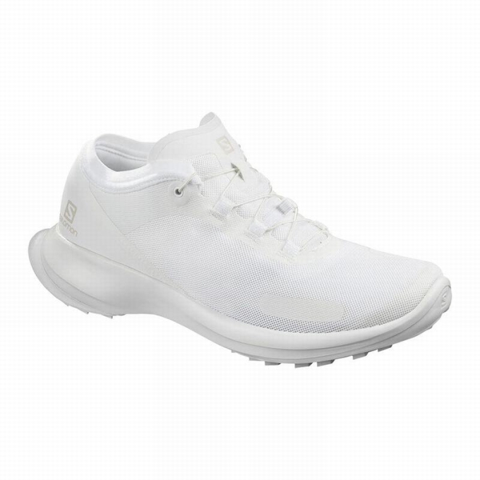 Tenis Para Trail Running Salomon SENSE FEEL Hombre Blancos | MX-645NEDX