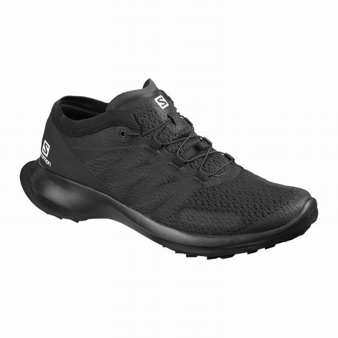 Tenis Para Trail Running Salomon SENSE FLOW Hombre Negros | MX-694LZUS