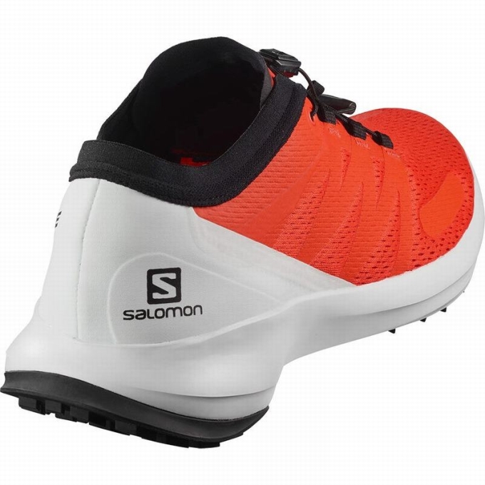 Tenis Para Trail Running Salomon SENSE FLOW Hombre Naranjas | MX-712HYGL