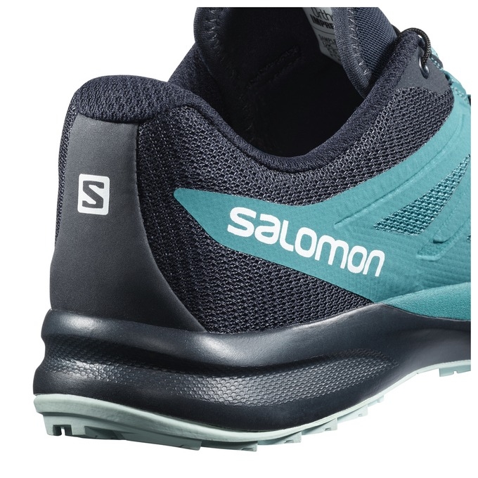 Tenis Para Trail Running Salomon SENSE PRO 2 W Mujer Turquesa Azul Marino | MX-784LOSX