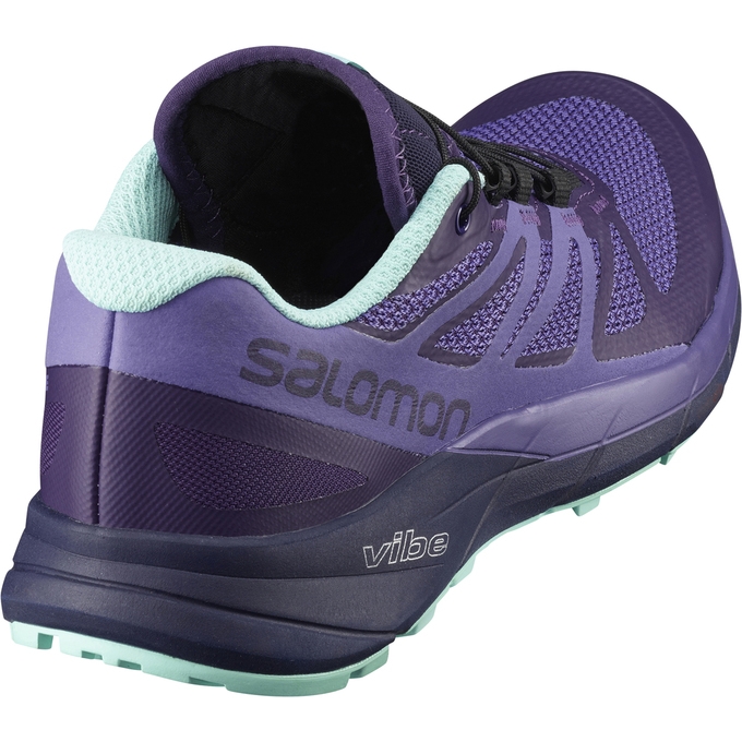 Tenis Para Trail Running Salomon SENSE RIDE W Mujer Lavanda | MX-369DIJC