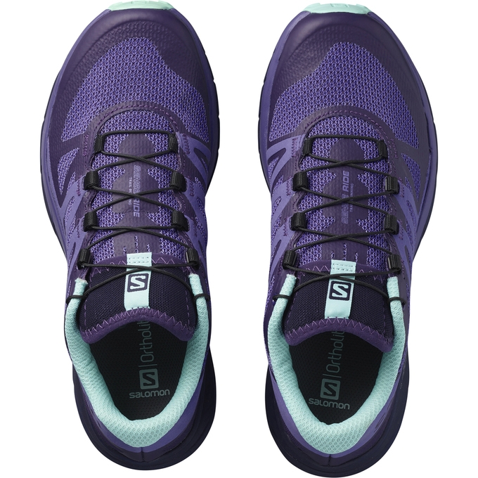 Tenis Para Trail Running Salomon SENSE RIDE W Mujer Lavanda | MX-369DIJC