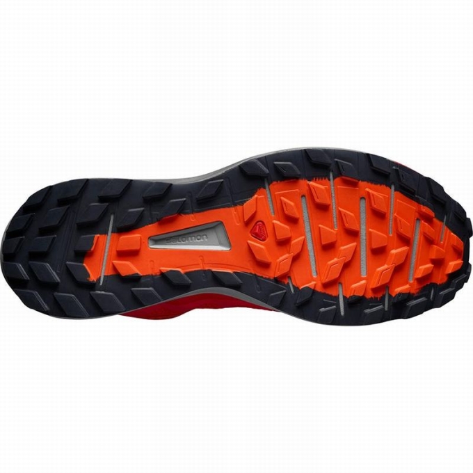 Tenis Para Trail Running Salomon SENSE RIDE 3 Hombre Rojos | MX-563MYBX