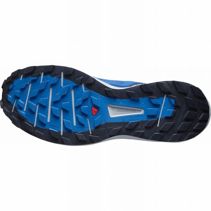 Tenis Para Trail Running Salomon SENSE RIDE 4 Hombre Azules | MX-652DFEL