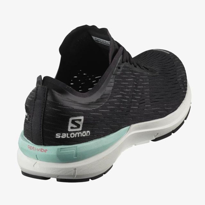 Tenis Para Trail Running Salomon SONIC 3 ACCELERATE Mujer Negros Blancos | MX-295HCUZ