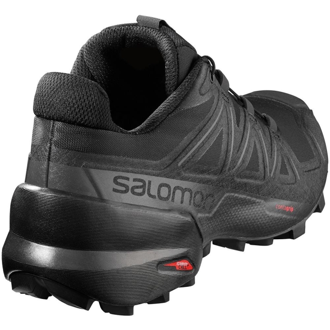 Tenis Para Trail Running Salomon SPEEDCROSS 5 W Mujer Negros | MX-078DUNX