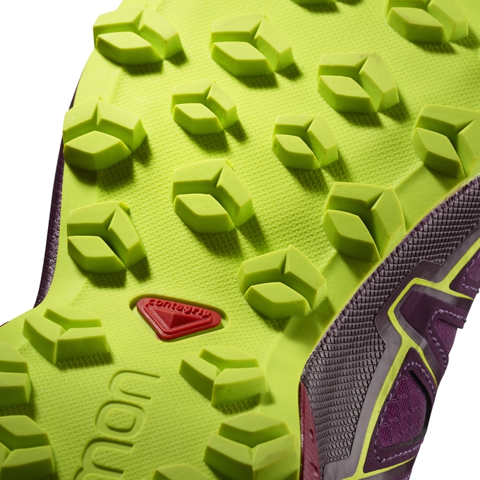 Tenis Para Trail Running Salomon SPEEDCROSS VARIO 2 W Mujer Vino | MX-096BJDK