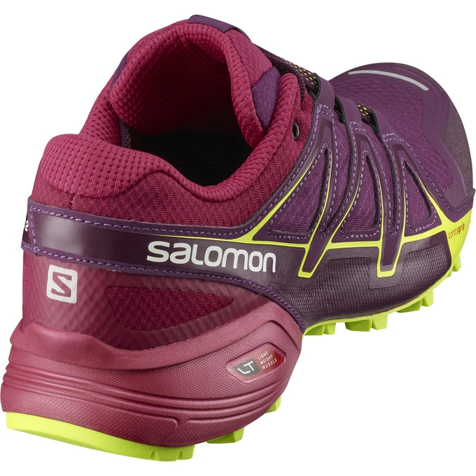 Tenis Para Trail Running Salomon SPEEDCROSS VARIO 2 W Mujer Vino | MX-096BJDK