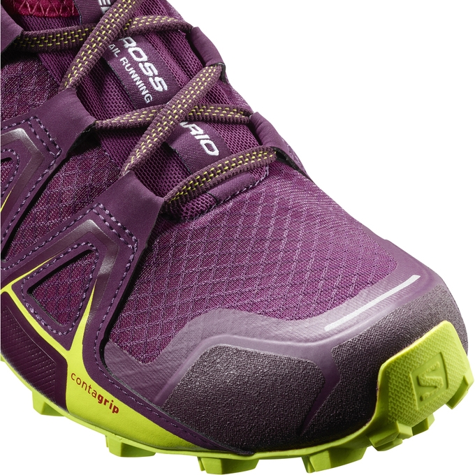 Tenis Para Trail Running Salomon SPEEDCROSS VARIO 2 W Mujer Vino | MX-096BJDK