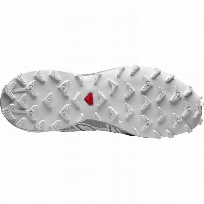 Tenis Para Trail Running Salomon SPEEDCROSS 3 Hombre Blancos | MX-169AOJZ