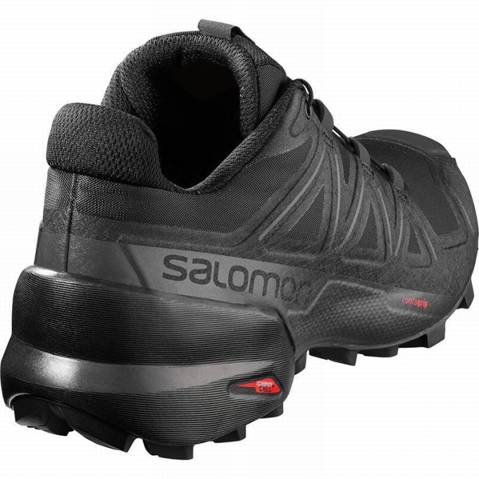 Tenis Para Trail Running Salomon SPEEDCROSS 5 Mujer Negros | MX-380XZJB