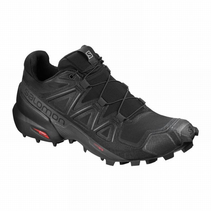 Tenis Para Trail Running Salomon SPEEDCROSS 5 Mujer Negros | MX-380XZJB