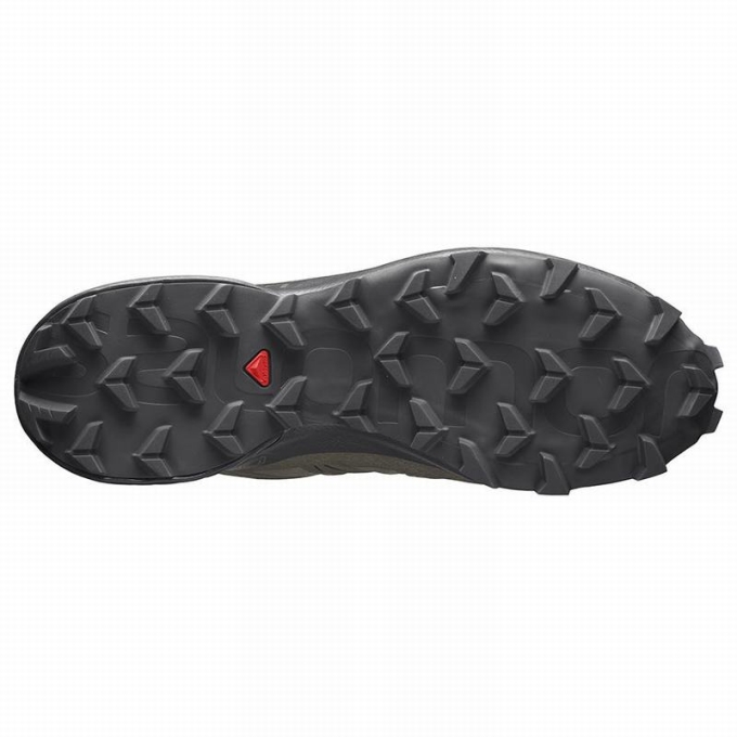 Tenis Para Trail Running Salomon SPEEDCROSS 5 WIDE Hombre Morados Negros | MX-532JDCS