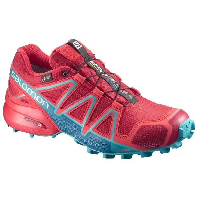 Tenis Para Trail Running Salomon SPEEDCROSS 4 GTX W Mujer Rojos | MX-572BISF