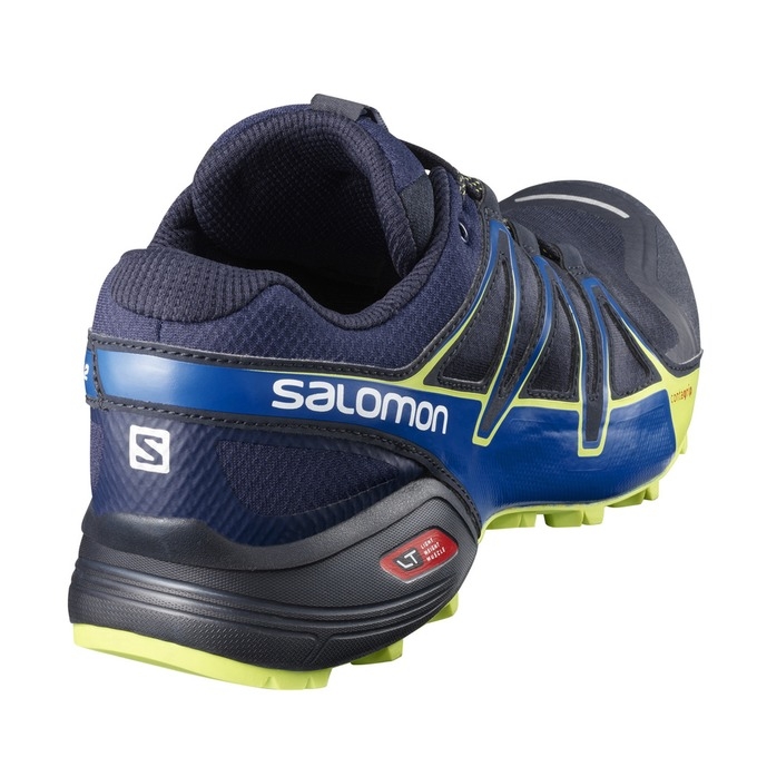 Tenis Para Trail Running Salomon SPEEDCROSS VARIO 2 Hombre Azul Marino | MX-615RTUO